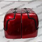 Aftermarket New Hard Trunk Saddlebags Red For Hyosung GV125 GV250
