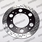 Genuine Front Brake Disc Disk Rotor Hyosung RT125D (New Type / Fits old model)
