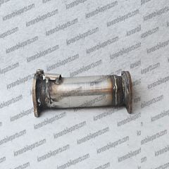 Exhaust Middle Pipe Stainless Steel Muffler Link Pipe Daelim VL 125 Fi