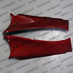 Genuine Lower Side Leg Shield Red Set Daelim SG125 NS125