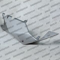 Genuine Right Side Cover Silver Hyosung GD250N