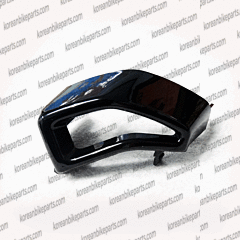 Genuine Left Air Duct Cover Front Black Hyosung GV650 Aquila 