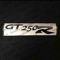 GT250R Shield Window Graphic Sticker Decal Black Hyosung Model