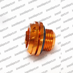 XRT Billet Oil Filler Plug (Aluminum alloy / Gold) Hyosung Models