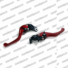 XRT Billet Aluminum Lever Kit (Red) Hyosung GT250R GT650R 06-17 GD250R