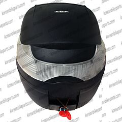 Universal Top Box 33 Liters Black One Helmet Quick Release 