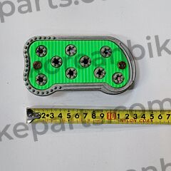 Non-Slip Brake Foot Pedal Pad Cover Large Green Daelim Models