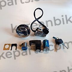 Genuine Ignition Key Switch Lock Set EFI Circular Plug Socket Daelim VL 125 VL 250 