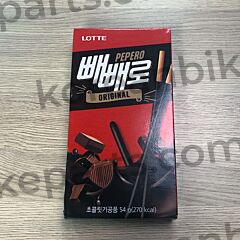 [Lotte] Pepero Choco Cookie Sticks Snack 54g x 1ea, Korean Snack